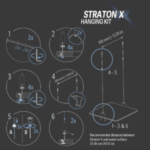 Alternative view of Straton X Hanging Kit